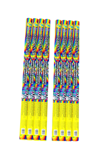 ကောင်းကင်မိုးဗျောင်း 8 လုံး (0.8 လက်မ ပေါက်ကွဲမီးပန်းအပေါက်)