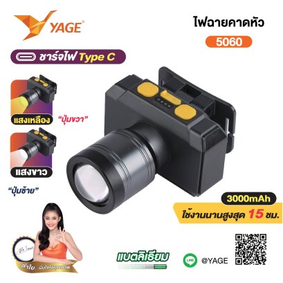 YG-5060 Headlamp – Dual Light/Dual Beam