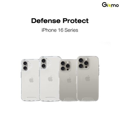Gizmo Case Defense Protect iPhone 16/16+/16pro/16Pro max เคสใส กันรอยขีดข่วน กันกระแทก ซีรีย์ 16