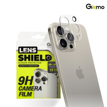 Gizmo Camera Film 3D Lens iPhone 15 กระจกกันรอยเลนส์กล้อง