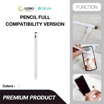 DEVIA Screen ปากกา Pencil J09 Full Compatible White