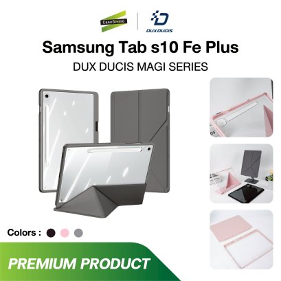 DuxDucis magi Series Case Samsung Tab S10 FE Plus เคสฝาพับ สำหรับซัมซุงแท็ป พร้อมช่องใส่ Apple Pencil และเปิดเครื่องอัตโนมัติ)