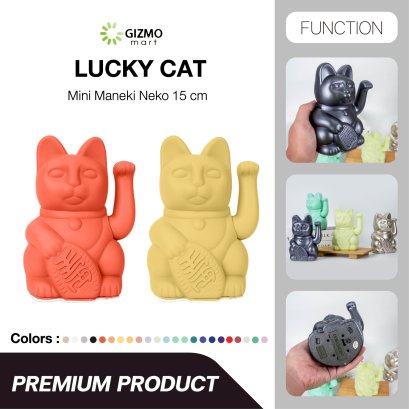 Lucky Cat Classic แมวกวักนำโชค เรียกทรัพย์ โชคลาภ มั่งคั่ง ขนาด 15 CM.