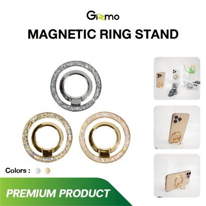 Gizmo Phone Grip&Stand Magnetic แหวนติดหลังมือถือ รองรับชาร์จ Magsafe