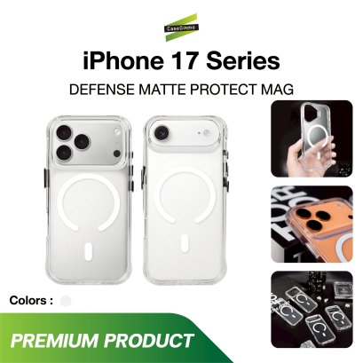Gizmo Defense Matte MagSafe เคสกันกระแทกเนื้อแมท สำหรับ iPhone 17 Series