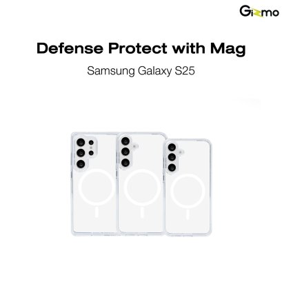 Gizmo Defense Protect magsafe เคสซัมซุง Samsung s25/s25+/s25ultra เคสใส กันรอยขีดข่วน เคสรองรับ MagSafe กันกระแทก