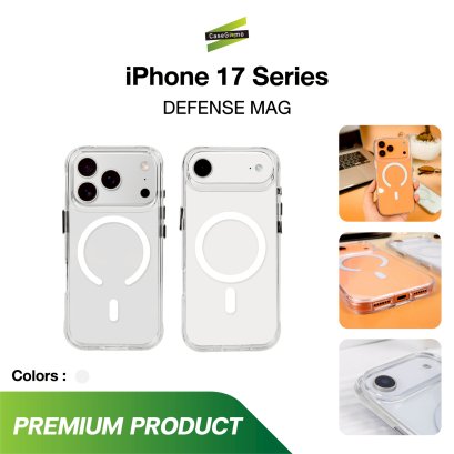 Gizmo Case Defense Protect Magsafe iPhone 17 series เคสใส ชาร์จไร้สาย กันรอยขีดข่วน กันกระแทก