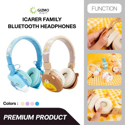 YLFashion+Icarer Family หูฟังไร้สายสำหรับเด็ก Wireless Kids Headphone