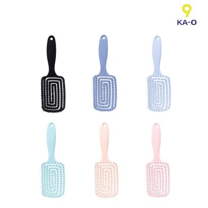 KA-O แปรงหวีผม Hairbrush ทรงเหลี่ยมอันเล็ก รุ่น S3146