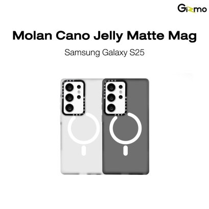 MOLAN CANO รุ่น S25 Ultra เคสชาร์จได้ เคสนิ่ม เนื้อแมท Jelly Matte Mag สำหรับ Samsung