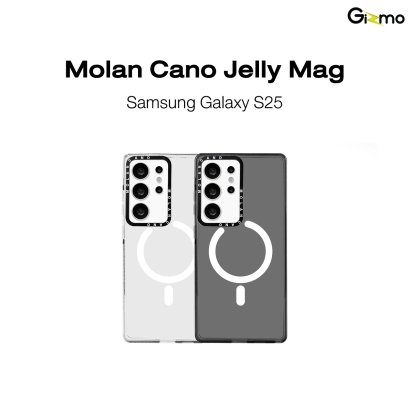 MOLAN CANO รุ่น S25 Ultra เคสชาร์จได้ เคสนิ่ม เนื้อใสเจลลี่ Jelly Mag สำหรับ Samsung