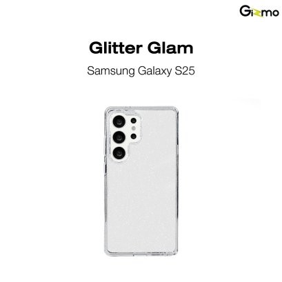 Gizmo Case Defense Gliter Glam เคสซัมซุง Samsung S25ultra เคสใสกันกระแทก มีกากเพชรวิบวับ