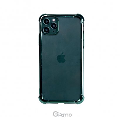 Gizmo เคสไอโฟน 11 ,11 Pro ,11 Pro Max เคสนิ่ม บิดได้ กันกระแทก หลังใส ขอบสี รุ่น Silky