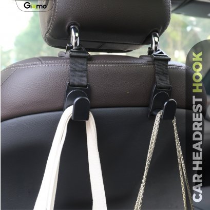 Gizmo ที่แขวนของในรถยนต์ ที่แขวนของอเนกประสงค์ Headrest hook car GG-011