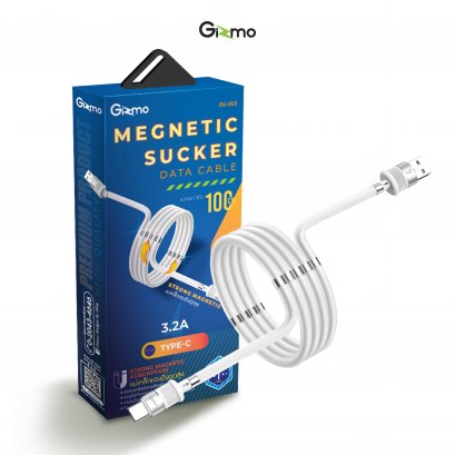 Gizmo สายชาร์จแอนดรอยด์ Type-c สายชาร์จแม่เหล็ก มีแม่เหล็กดูดเพื่อเก็บสาย GU-035 (จำนวนจำกัด)