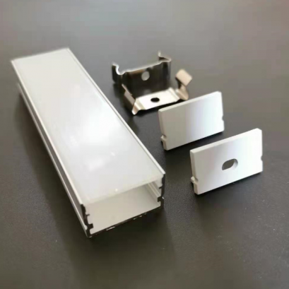 รางไฟเส้น อลูมิเนียมแบบติดลอย UP ฝาครอบขาวขุ่น 1M