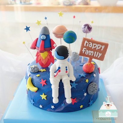 เค้กกาแล็คซี่ - Galaxy Cake เค้กด่วน เค้ก 3 มิติ
