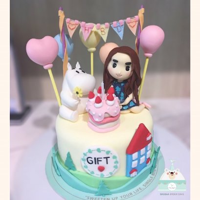 เค้กมูมิน - Moomin Cake