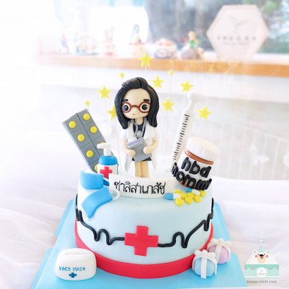 เค้กคุณหมอ 3 มิติ Doctor 3d Cake