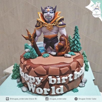เค้กเกมส์ DOTA - Gamer Cake
