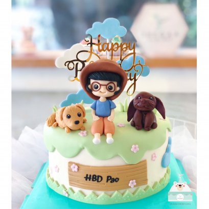 เค้กกระต่าย - Rabbit Cake เค้กการ์ตูน  เค้กด่วน