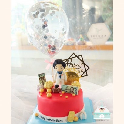 เค้กเงินทอง  เค้กร่ำรวย เค้กวันเกิด