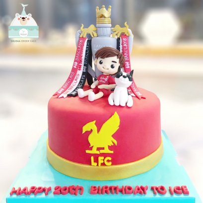 เค้กลิเวอร์พูล เค้กฟุตบอล  Liverpool Cake