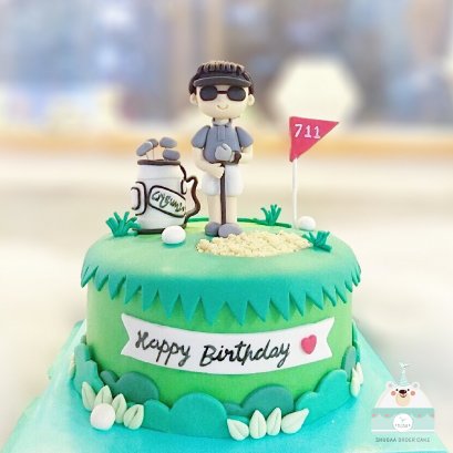 เค้กนักกอล์ฟ - Golf Cake