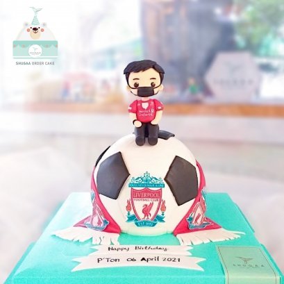 เค้กนักฟุตบอล - Football Cake