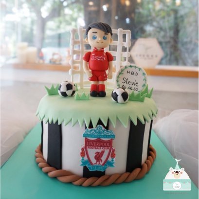 เค้กลิเวอร์พูล เค้กฟุตบอล  Liverpool Cake เค้กด่วน