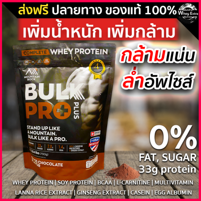 Bulk Pro Plus (เวย์เพิ่มน้ำหนัก)