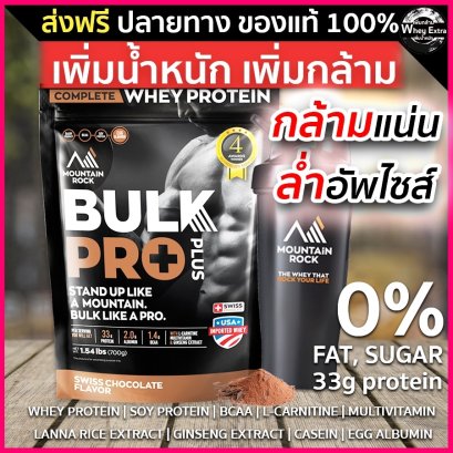 Bulk Pro Plus (เวย์เพิ่มน้ำหนัก)