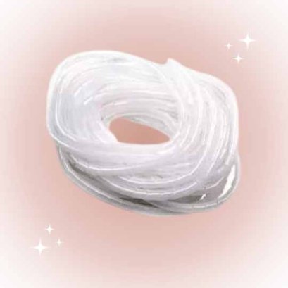 ไส้ไก่ (พันรวมสาย) สีขาว ยาว10 เมตร 1 ถุง แบรนด์ NANO