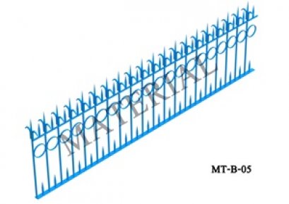 Model MT-B-05 : รั้วศรเหล็กแหลม