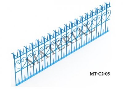 Model MT-C2-05 : รั้วศรเหล็กแหลม