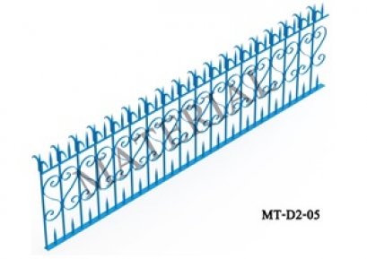 Model MT-D2-05 : รั้วศรเหล็กแหลมสำเร็จรูป