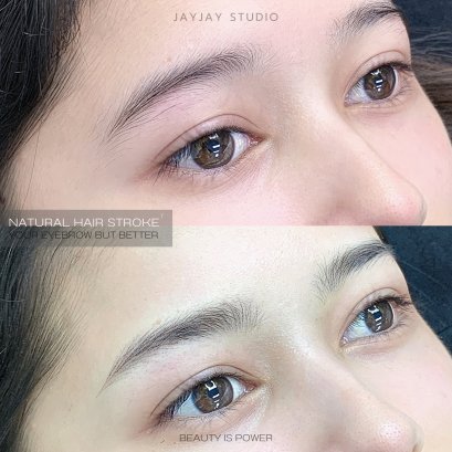 Natural+ Hair Stroke Technique