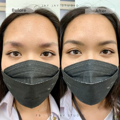 Hair stroke Technique