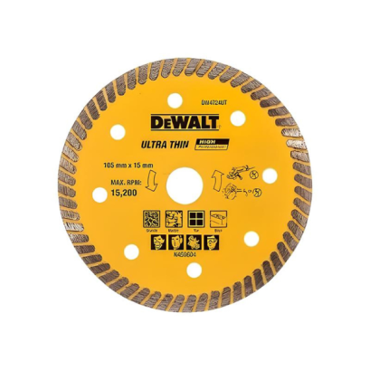 DEWALT รุ่น DW4724UT-B1 แผ่นตัดเพชร Turbo 4 นิ้ว