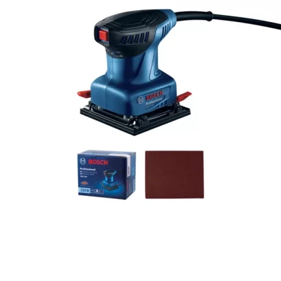 Bosch รุ่น GSS 140 เครื่องขัดกระดาษทรายไฟฟ้า ฐาน 100 x 112 มม. 220 วัตต์ สั่น 28000 รอบ/นาที (06012A80K0)