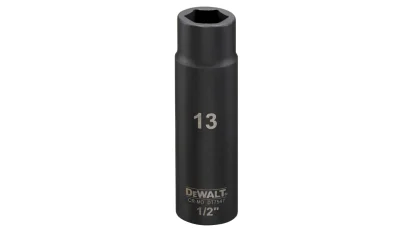 DEWALT รุ่น DT7547-QZ ลูกบ๊อกซ์ยาว สำหรับงานกระแทก ขนาด 13 มม. (แกน 1/2 นิ้ว)