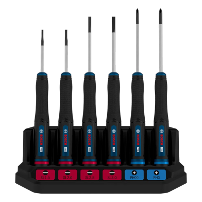Bosch รุ่น 1600A039PL ชุด ไขควง Precision 6 ชิ้น PH / SL