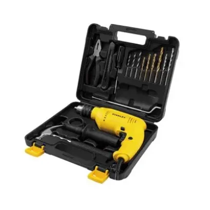STANLEY รุ่น SDH600KV-B1 (STANLEY) ชุดสว่านกระแทก กำลัง 550 วัตต์ ขนาด 13 มม.