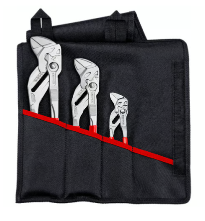 KNIPEX รุ่น 00 19 55 S7 Set of pliers wrenches, 3 pieces ชุดประแจคีม 3 ชิ้น รหัส 00 19 55 S7