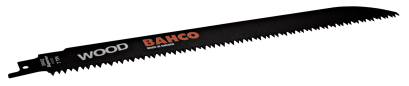 BAHCO No.  3942-300-7-HSL-2P ใบเลื่อยชักตัดไม้ RECIP HCS 300MM XT7 HSL 2P (3942-300-7-HSL-2P)