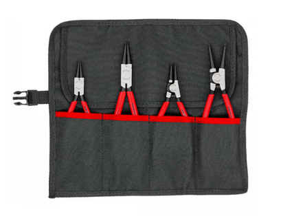 KNIPEX รุ่น 00 19 56 V01 Circlip Pliers Set, 4 parts ชุดคีมปากจิ้งจก 4 ชิ้น รหัส 00 19 56 V01