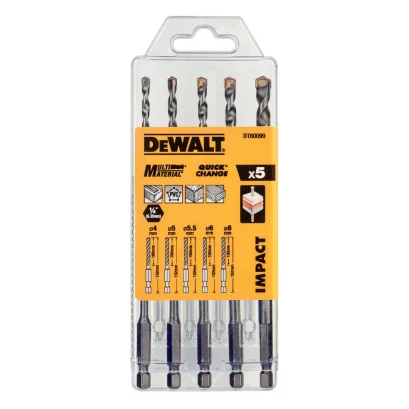DEWALT รุ่น DT60099-QZ ชุดดอกสว่านอเนกประสงค์ 5 ชิ้น
