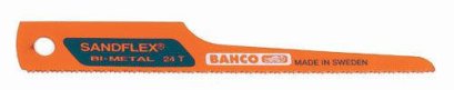 BAHCO No.  3845-24-100P-BULK ใบเลื่อยชักสำหรับตัดเหล็ก CARBODY BLADES (3845-24-100P-BULK)