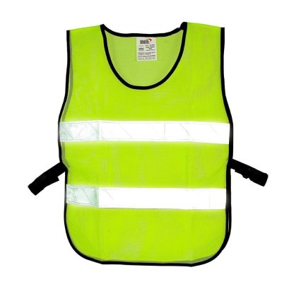 YAMADA รุ่น GR-6045U เสื้อจราจรตาข่าย สีเขียวแถบสีเงิน SPTCTTGR6045U