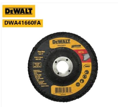 Dewalt รุ่น DWA41660FA จานทรายซ้อน 4 นิ้ว 60G